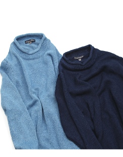 the weekender sweater-indigo